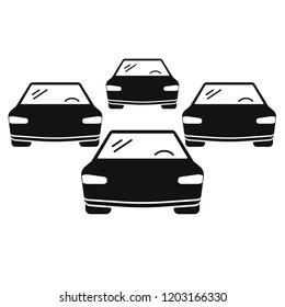 Car icon. automobile icon vector
