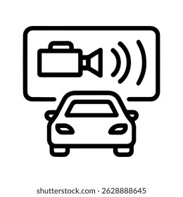 Car icon with camera on white background vector
Vector icon cars