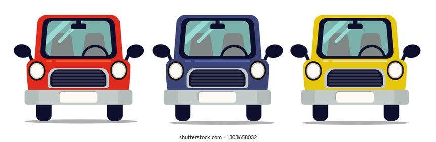 car icon cartoon set 2