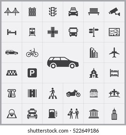 car icon. city icons universal set for web and mobile