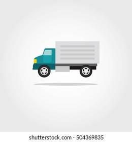 Car Icon with color Vector illustration.