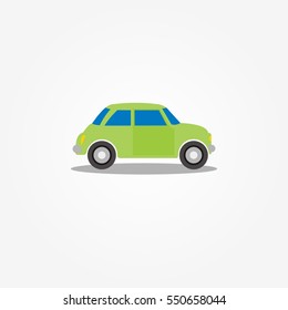 Car Icon with color Vector illustration
