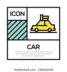 CAR ICON CONCEPT