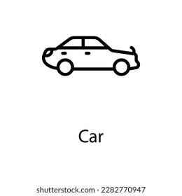 Car icon design stock illustration