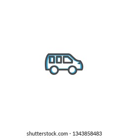 Car icon design. Transportation icon vector illustration