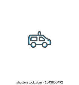 Car icon design. Transportation icon vector illustration