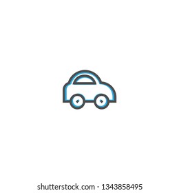 Car icon design. Transportation icon vector illustration