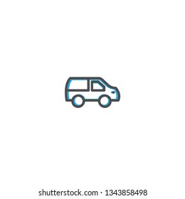 Car icon design. Transportation icon vector illustration