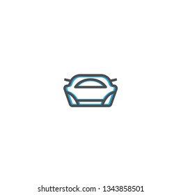 Car icon design. Transportation icon vector illustration