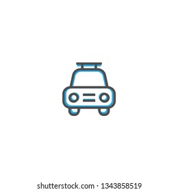 Car icon design. Transportation icon vector illustration