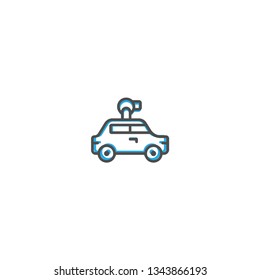 Car icon design. Transportation icon vector illustration
