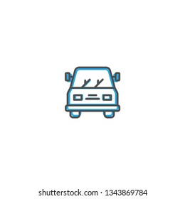 Car icon design. Transportation icon vector illustration