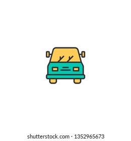 Car icon design. Transportation icon vector illustration