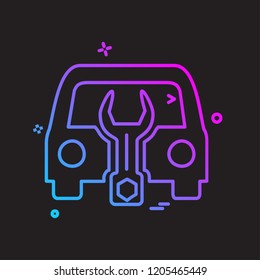 Car icon design vector