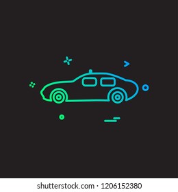Car icon design vector