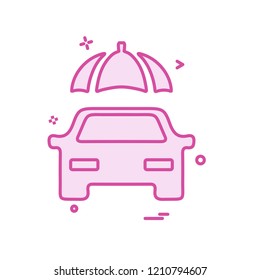 Car icon design vector