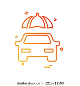 Car icon design vector