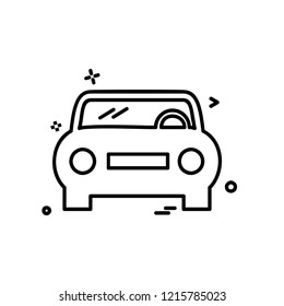 Car icon design vector