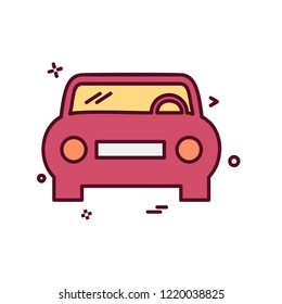 Car icon design vector