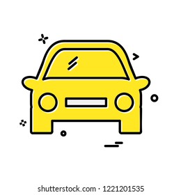 Car icon design vector