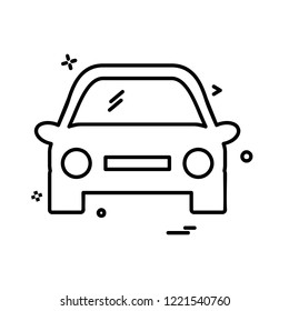 Car icon design vector