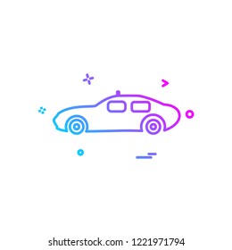 Car icon design vector
