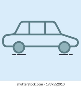 Car icon design vector logo