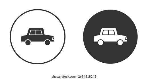 Vectores del doodle del icono del coche, Ilustración vectorial