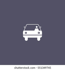car icon with driver