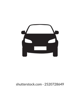 Car Icon editable vector, isolated white background