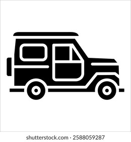 Car Icon Element For Design