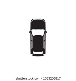 car icon. Element of transport view from above icon. One of the collections icon for website design and development, app development mobile concept. Premium icon on white background