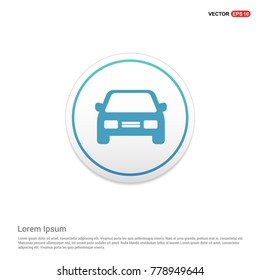 Car icon - EPS 10