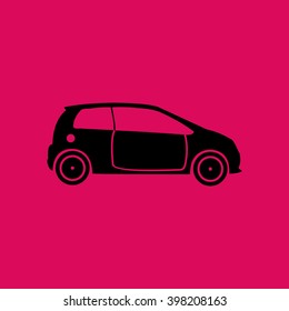 Car Icon. Eps-10.