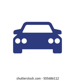 Car icon. Flat design.