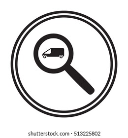 Car icon. Flat design.