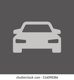 Car icon. Flat design.