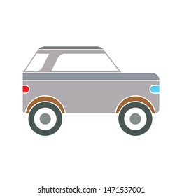 car icon. flat illustration of car- vector icon. car sign symbol