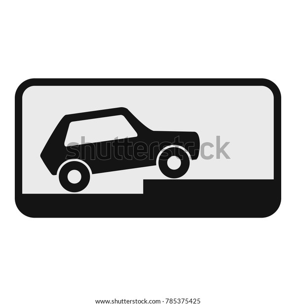 Car\
icon. Flat illustration of car vector icon for\
web