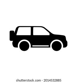 Car icon in flat style Simple traffic icon