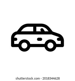 Car icon. Flat Vector illustration - Vector