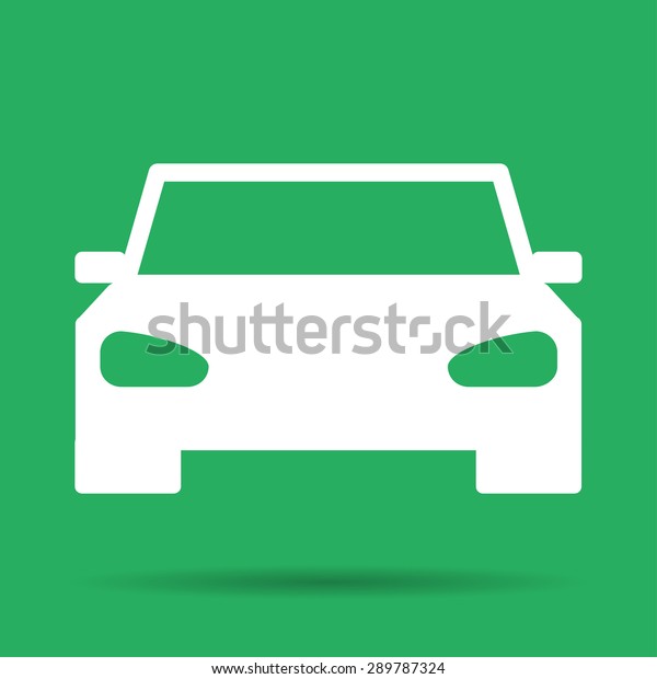 Car icon. Flat\
vector illustrator Eps 10