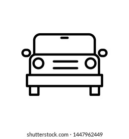 car icon, illustration design template