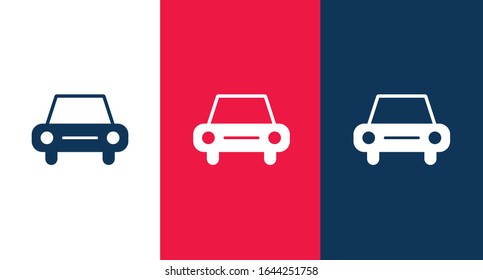 Car icon illustration isolated vector sign symbol