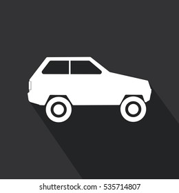 car icon illustration isolated vector sign symbol