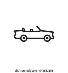 car icon illustration isolated vector sign symbol