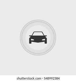 Car icon illustration isolated vector sign symbol