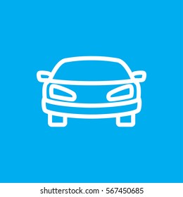 car icon illustration isolated vector sign symbol