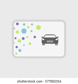 Car icon illustration isolated vector sign symbol