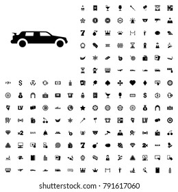 Car icon illustration isolated vector sign symbol. editable casino icons vector set.